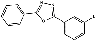 2-(3-溴苯基)-5-苯基-1,3,4-恶二唑