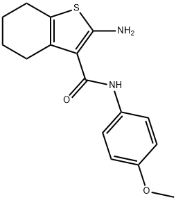 2-氨基-N-(4-甲氧苯基)-4,5,6,7-四氢苯并噻吩-3-甲酰胺