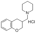 Piperidine, 1-((3,4-dihydro-2H-1-benzopyran-3-yl)methyl)-, hydrochlori de