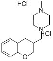 Piperazine, 1-((3,4-dihydro-2H-1-benzopyran-3-yl)methyl)-4-methyl-, di hydrochloride