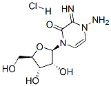 2(1H)-Pyrazinone, 4-amino-3,4-dihydro-3-imino-1-beta-D-ribofuranosyl-,  monohydrochloride