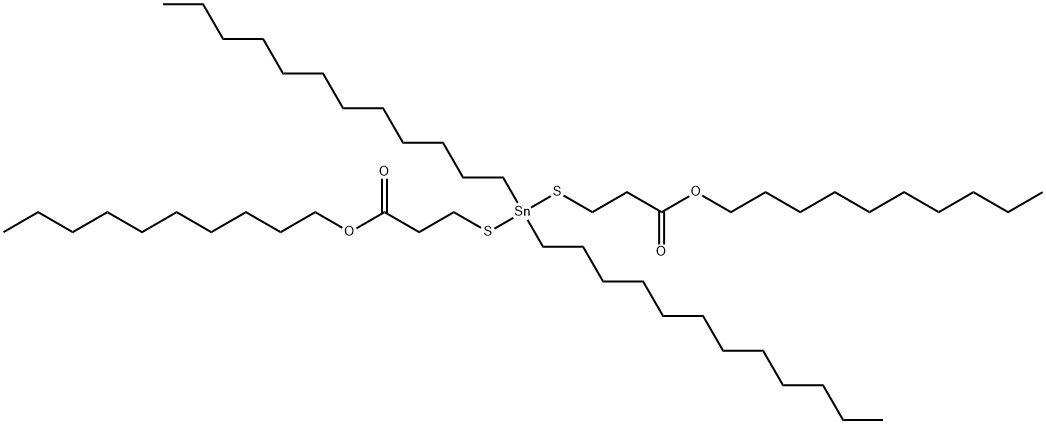 decyl 5,5-didodecyl-9-oxo-10-oxa-4,6-dithia-5-stannaicosanoate