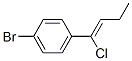 1-bromo-4-(1-chlorobutenyl)benzene