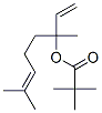 1,5-dimethyl-1-vinylhex-4-enyl pivalate