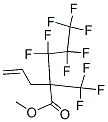 methyl 2-(heptafluoropropyl)-2-(trifluoromethyl)pent-4-en-1-oate