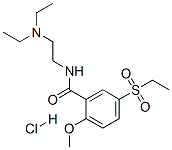 N-[2-(diethylamino)ethyl]-5-(ethylsulphonyl)-2-methoxybenzamide monohydrochloride