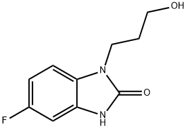 5-fluoro-1,3-dihydro-1-(3-hydroxypropyl)-2H-benzimidazol-2-one