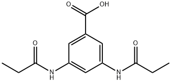 3,5-bis[(1-oxopropyl)amino]benzoic acid