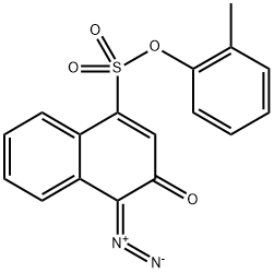 o-tolyl 4-diazo-3,4-dihydro-2-oxonaphthalene-1-sulphonate