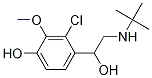 4-(2-(叔丁基氨基)-1-羟基乙基)-3-氯-2-甲氧基苯酚