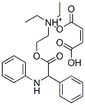 2-(2-anilino-2-phenyl-acetyl)oxyethyl-diethyl-azanium, (Z)-4-hydroxy-4 -oxo-but-2-enoate