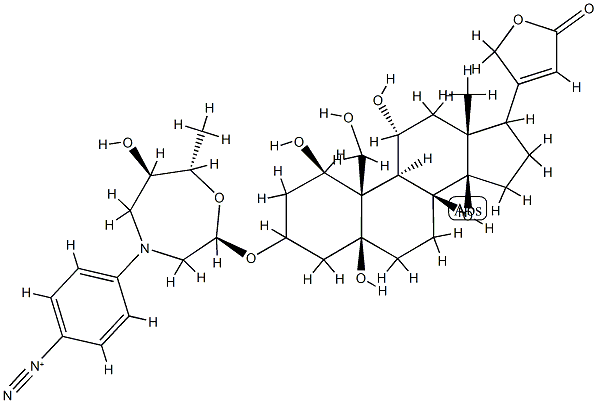 4-aminobenzenediazonium ouabain