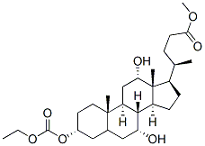 methyl 3alpha-[(ethoxycarbonyl)oxy]-7alpha,12alpha-dihydroxycholan-24-oate