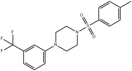 1-(p-tolylsulphonyl)-4-[3-(trifluoromethyl)phenyl]piperazine