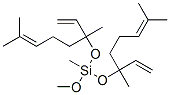 bis[(1,5-dimethyl-1-vinylhex-4-enyl)oxy]methoxymethylsilane