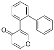 3-[1,1'-biphenyl]yl-4H-pyran-4-one