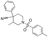 3-methyl-4-phenyl-1-(p-tolylsulphonyl)piperidine-4-carbonitrile