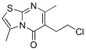 6-(2-chloroethyl)-3,7-dimethyl-5H-thiazolo[3,2-a]pyrimidin-5-one