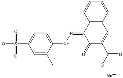 [3-羟基-4-[(2-甲基-4-磺苯基)偶氮]-2-萘羧酸根合-O2,O3]锰