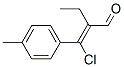 2-[chloro(4-methylphenyl)methylene]butyraldehyde
