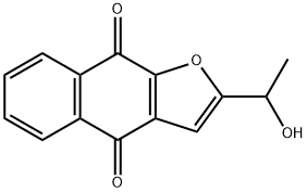 2-(1-HYDROXYETHYL)BENZO[F]BENZOFURAN-4,9-DIONE