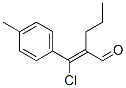 2-[chloro-p-tolylmethylene]valeraldehyde