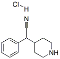 alpha-phenylpiperidine-4-acetonitrile monohydrochloride