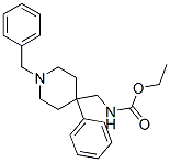 ethyl [[4-phenyl-1-(phenylmethyl)-4-piperidyl]methyl]carbamate