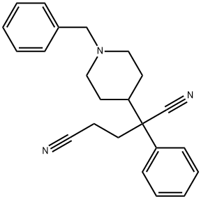 2-[1-benzyl-4-piperidyl]-2-phenylglutaronitrile