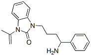 1,3-dihydro-1-(1-methylvinyl)-3-[3-(aminobenzyl)propyl]-2H-benzimidazol-2-one