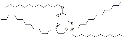 dodecyl 5,5-didodecyl-9-oxo-10-oxa-4,6-dithia-5-stannadocosanoate