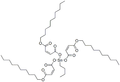 decyl (Z,Z,Z)-6-butyl-6-[[4-(decyloxy)-1,4-dioxobut-2-enyl]oxy]-4,8,11-trioxo-5,7,12-trioxa-6-stannadocosa-2,9-dienoate