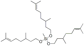 tris[(3,7-dimethyl-6-octenyl)oxy]methylsilane