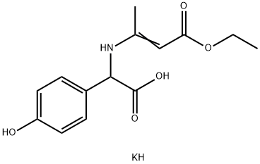potassium [(3-ethoxy-1-methyl-3-oxoprop-1-enyl)amino](4-hydroxyphenyl)acetate