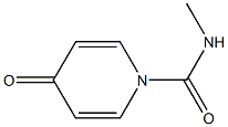 1(4H)-Pyridinecarboxamide,N-methyl-4-oxo-(9CI)