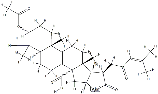 3α-(Acetyloxy)-16β-hydroxy-23-oxo-5α-lanosta-8,24-diene-21,30-dioic acid 21,16-lactone