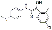 6-Chloro-2-[(4-dimethylaminophenyl)amino]-4-methylbenzo[b]thiophen-3-ol