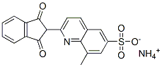 ammonium 2-(2,3-dihydro-1,3-dioxo-1H-inden-2-yl)-8-methylquinoline-6-sulphonate