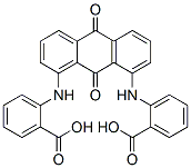 2,2'-[(9,10-dihydro-9,10-dioxo-1,8-anthrylene)diimino]bisbenzoic acid