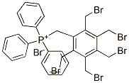 [[pentakis(bromomethyl)phenyl]methyl]triphenylphosphonium bromide
