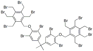1,1'-isopropylidenebis[3,5-dibromo-4-[[pentakis(bromomethyl)phenyl]methoxy]benzene]