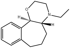 (E)-2,3,4,4a,5,6,7,11b-Octahydro-4-ethylbenzo(6,7)cyclohept(1,2-b)(1,4 )oxazine