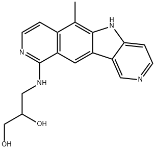 3-[(6-Methyl-5H-pyrido[3',4':4,5]pyrrolo[2,3-g]isoquinolin-10-yl)amino]-1,2-propanediol