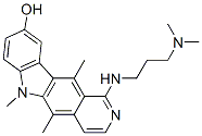 1-[[3-(Dimethylamino)propyl]amino]-5,6,11-trimethyl-6H-pyrido[4,3-b]carbazol-9-ol