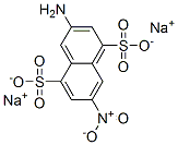 3-amino-7-nitronaphthalene-1,5-disulphonic acid, sodium salt
