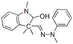 2-hydroxy-1,3,3-trimethylindoline-3-carbaldehyde methylphenylhydrazone
