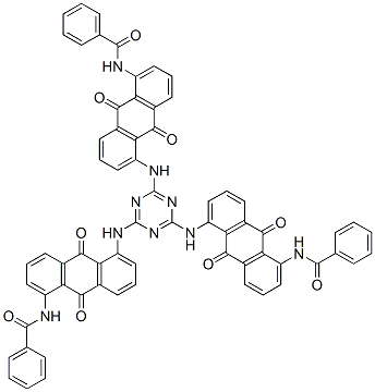 N,N',N''-[1,3,5-triazine-2,4,6-triyltris[imino(9,10-dihydro-9,10-dioxoanthracene-5,1-diyl)]]tris(benzamide)