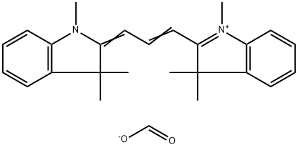 2-[3-(1,3-dihydro-1,3,3-trimethyl-2H-indol-2-ylidene)prop-1-enyl]-1,3,3-trimethyl-3H-indolium formate
