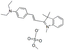 2-[2-[4-(diethylamino)phenyl]vinyl]-1,3,3-trimethyl-3H-indolium methyl sulphate