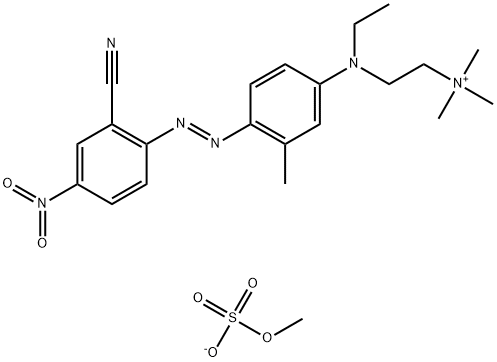 [2-[[4-[(2-cyano-4-nitrophenyl)azo]-3-methylphenyl]ethylamino]ethyl]trimethylammonium methyl sulphate